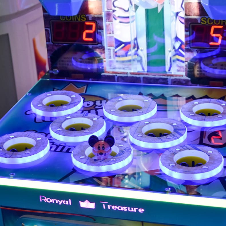 Royal Treasure entertainment whack-a-mole machine