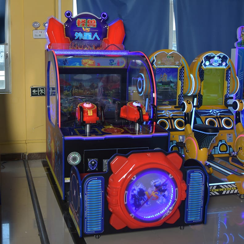 Monster Alien New Double Shooting Game Machine