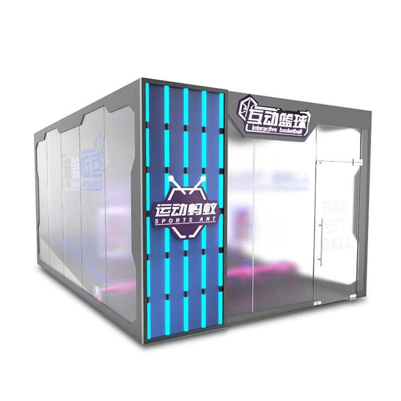 Interactive basketball amusement equipment indoor digital sports hall equipment
