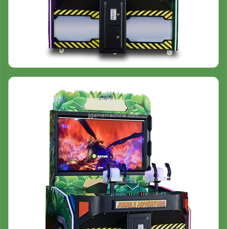Jungle Adventure Double Deluxe Shooting Game Machine
