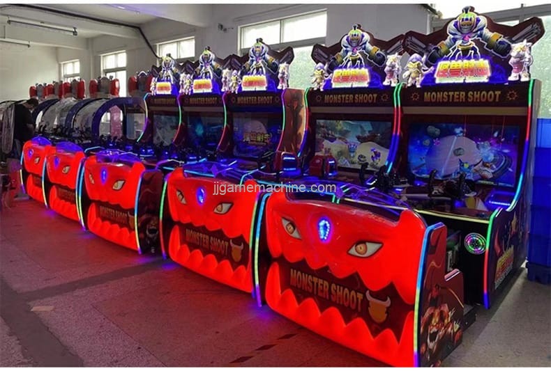 Monster Alien New Double Shooting Game Machine