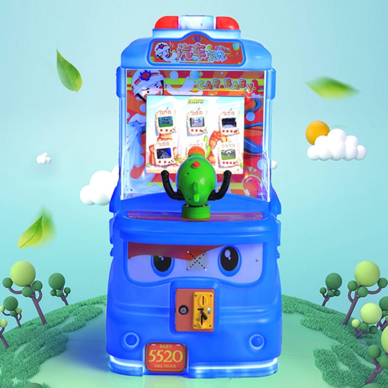 Time Car baby children's coin-operated gun shooting game machine