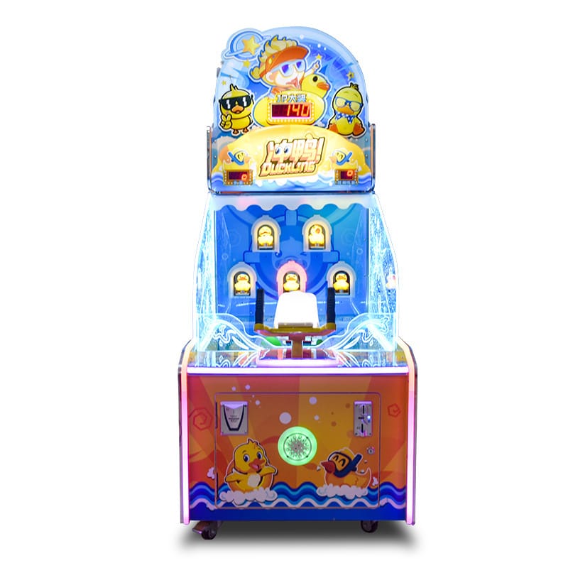 Water flushing ducks Children's water jet coin-operated amusement equipment