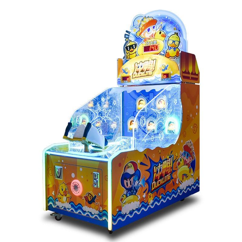 Water flushing ducks Children's water jet coin-operated amusement equipment